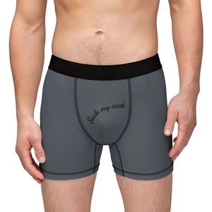 Men's Gray Boxer Briefs
